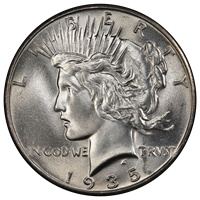 Peace Silver Dollar BU 