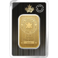 Pure Gold Bars - Royal Canadian Mint 